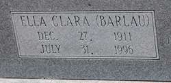 Ella Clara <I>Barlau</I> Jeske 