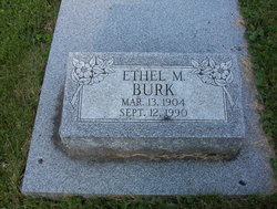 Ethel Marie <I>Brown</I> Burk 