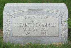 Elizabeth E. <I>Clemmer</I> Gammell 