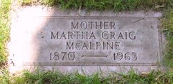 Martha <I>Craig</I> McAlpine 