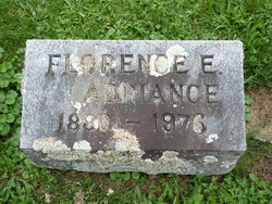 Florence E. <I>Hayes</I> Adriance 