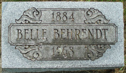 Alice Isabelle “Belle” <I>Wright</I> Behrendt 