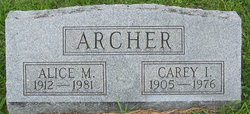 Alice Marie <I>Smith</I> Archer 