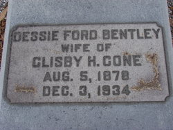Dessie Ford <I>Bentley</I> Cone 