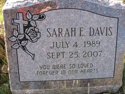 Sarah E Davis 