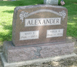 Mary E. <I>Roush</I> Alexander 