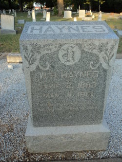 Jessie Mavor <I>Allen</I> Haynes 