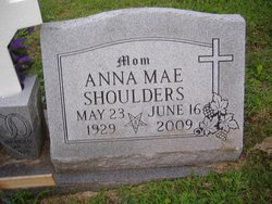 Anna Mae <I>Adams</I> Shoulders 
