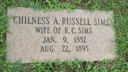 Chilness A. <I>Russell</I> Sims 