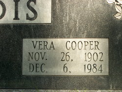 Vera <I>Cooper</I> Gaddis 