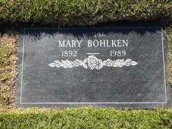 Mary May <I>Gabel</I> Bohlken 