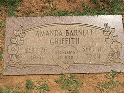 Amanda <I>Barnett</I> Griffith 