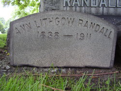 Ann <I>Lithgow</I> Randall 