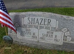 Rev Joseph “Joe” Shazer Jr.