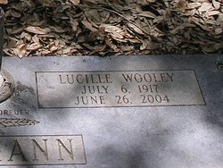 Lucille <I>Wooley</I> Hohmann 