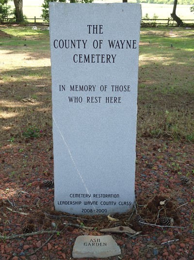 County of Wayne Cemetery