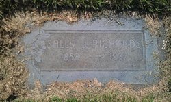 Sarah Jane “Sally” <I>Bradshaw</I> Richards 