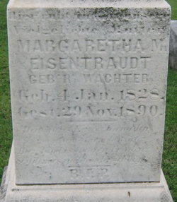 Margaretha M <I>Wachter</I> Eisentraudt 
