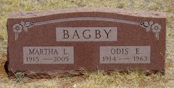 Martha L. <I>Hibbs</I> Bagby 
