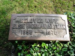 Elsie <I>Rickman</I> Altman 