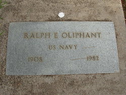 Ralph Everette “Baldy” Oliphant 