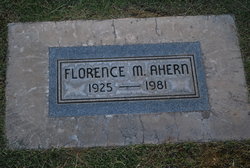 Florence M. Ahern 
