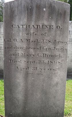Catherine O. <I>Dimick</I> Mack 