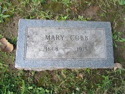Mary C. “Mollie” <I>Phelps</I> Cobb 
