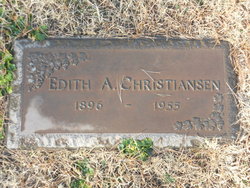 Edith Amanda <I>Dahlberg</I> Christiansen 