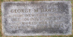 Sgt George M. Dawson 