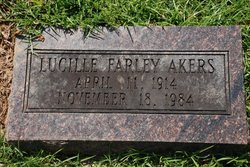Elbertie Lucille <I>Farley</I> Akers 