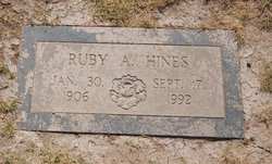 Ruby Ann <I>Hart</I> Hines 