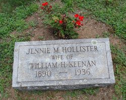 Jennie Mae <I>Hollister</I> Keenan 