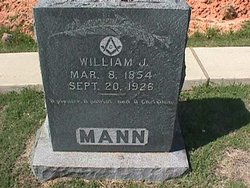 William Jennings “WJ” Mann 