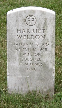 Harriet Owen <I>Weldon</I> Hines 