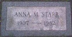 Anna M Starr 
