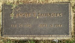 Blanche T Saunders 