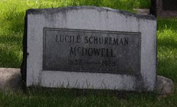 Lucile <I>Schureman</I> McDowell 