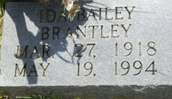 Ida B <I>Alston</I> Bailey Brantley 
