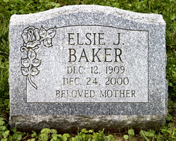 Elsie Josefene <I>Cunningham</I> Baker 