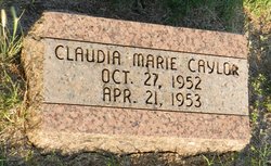 Claudia Marie Caylor 