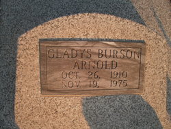 Gladys <I>Burson</I> Arnold 
