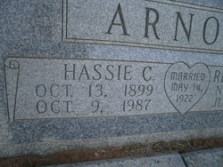 Hassie <I>Clay</I> Arnold 