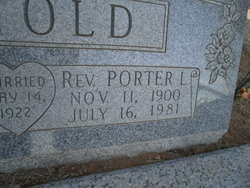 Rev Porter Louis Arnold 