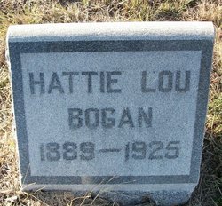 Hattie Lou <I>Sebastian</I> Bogan 