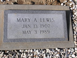 Mary A. Lewis 