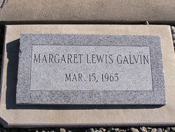 Margaret <I>Lewis</I> Galvin 