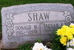 Ada Beulah <I>Kennell</I> Shaw 