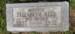Elizabeth <I>Brown</I> Reed 