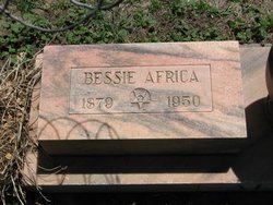 Bessie Belle <I>Ellsworth</I> Africa 
